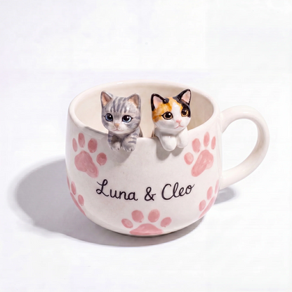 Handmade Custom Pet Figurine Mug
