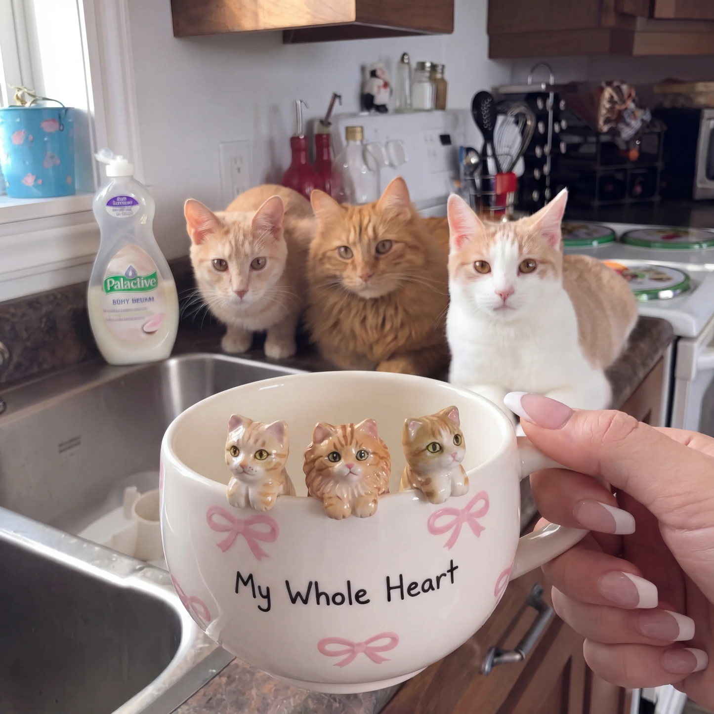 Handmade Custom Pet Figurine Mug